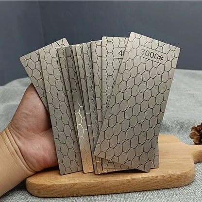 Diamond Whetstone Sharpening Bar – No-Base Diamond Knife Sharpener for Kitchen & Tools