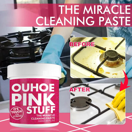 Miracle Cleaning Paste – Heavy Oil Stain Remover | Gentle Formula for Kitchen, Bathroom & Cookware