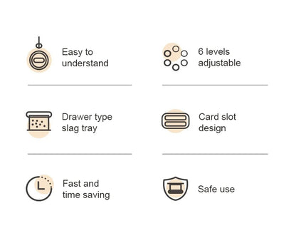 2025 Portable Mini Breakfast Toaster Automatic Removable Bread Crumb Tray Toaster 6 Modes 2 Slice Bread Maker Toaster Ding~