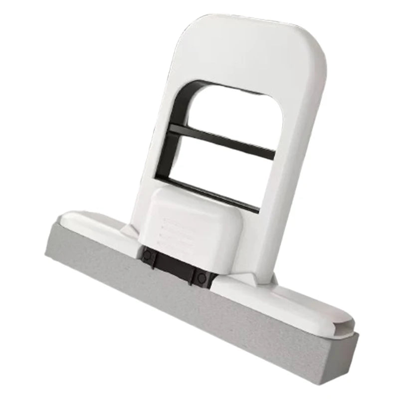 Foldable Handheld Sponge Mop – Portable Wet & Dry Dual-Use Mini Floor Cleaner with Self-Squeeze Design