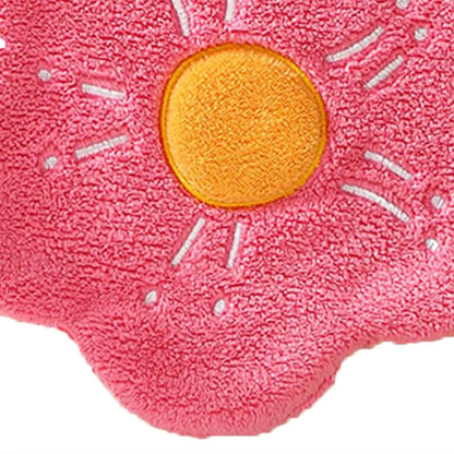 Soft Hanging Hand Towel – Reusable Fast-Drying Fleece Dishcloth for Kitchen & Bathroom