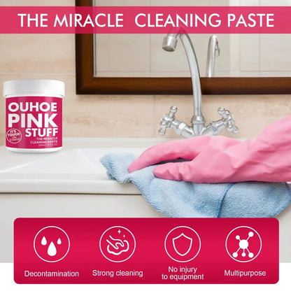 Miracle Cleaning Paste – Heavy Oil Stain Remover | Gentle Formula for Kitchen, Bathroom & Cookware