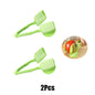 Stainless Steel Handheld Fruit Slicer Clip – Lemon, Orange, Tomato & Onion Cutter