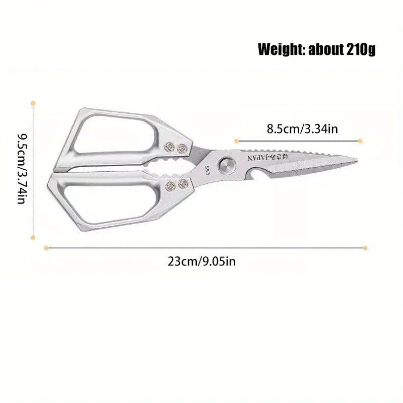 Multipurpose Stainless Steel Kitchen Scissors – Heavy-Duty All-In-One Shears