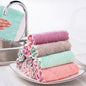 10-Piece Microfiber Dish Cloth Set – Double-Sided, Ultra-Absorbent, Multi-Purpose Cleaning Towels