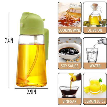 Woobrice 2-in-1 Oil & Sauce Spray Bottle – 500ml