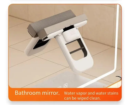Handheld Foldable Sponge Mop Portable Wet and Dry Dual-Use Water Absorbent Mop Floor Cleaner Bathroom Kitchen Cleaning Tool