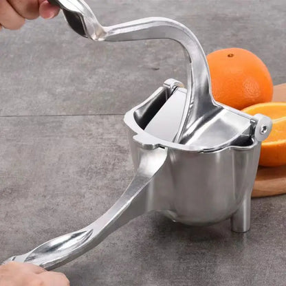 Manual Aluminum Alloy Juice Squeezer – Hand-Pressure Juicer for Pomegranate, Citrus & Sugar Cane