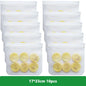 Reusable PEVA Ziplock Storage Bags – BPA-Free, Leak-Proof Freezer & Lunch Bags (1/5/10 Pcs)