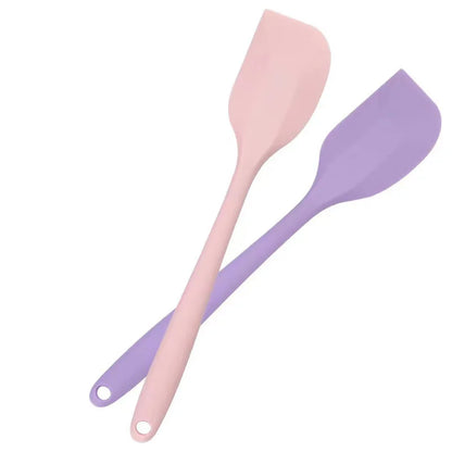 Premium Silicone Cream Spatula – Heat-Resistant Non-Stick Scraper for Baking & Cooking (Small/Large)