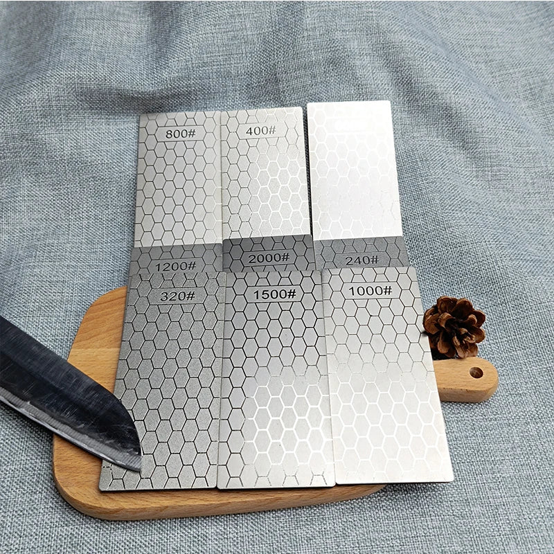 Diamond Whetstone Sharpening Bar – No-Base Diamond Knife Sharpener for Kitchen & Tools