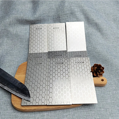 Diamond Whetstone Sharpening Bar – No-Base Diamond Knife Sharpener for Kitchen & Tools