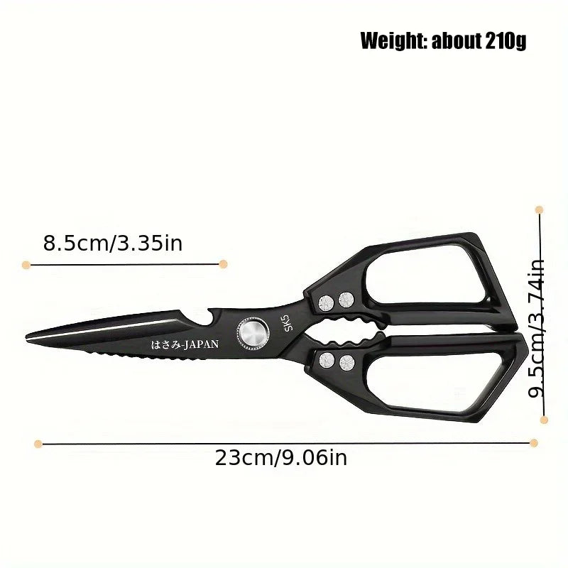 Multipurpose Stainless Steel Kitchen Scissors – Heavy-Duty All-In-One Shears