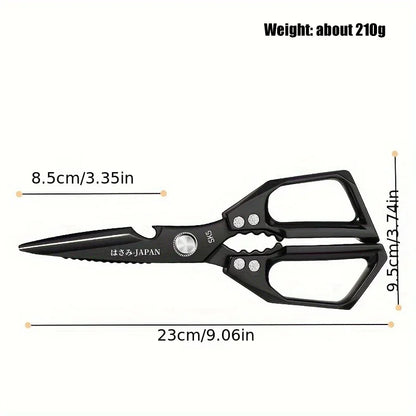 Multipurpose Stainless Steel Kitchen Scissors – Heavy-Duty All-In-One Shears