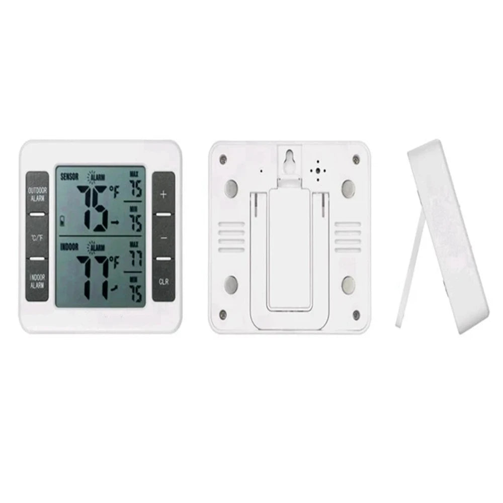 Digital Wireless Refrigerator Thermometer – Cordless Fridge/Freezer Temperature Monitor (-40°C~60°C)