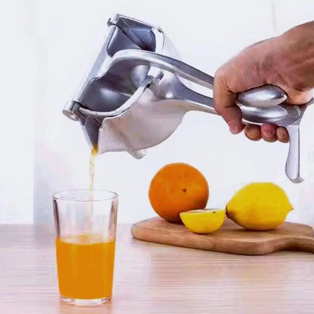 Manual Aluminum Alloy Citrus Juicer – Hand Press Lemon & Fruit Squeezer