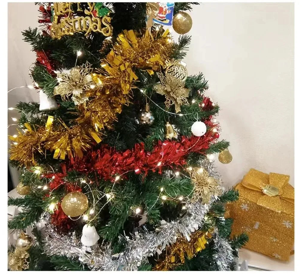 USB LED Fairy String Lights 5M – Waterproof Silver Wire Garland Light for Christmas, Wedding & Holiday Decor (CE & RoHS Certified)