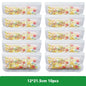 Reusable PEVA Ziplock Storage Bags – BPA-Free, Leak-Proof Freezer & Lunch Bags (1/5/10 Pcs)
