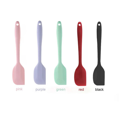 Premium Silicone Cream Spatula – Heat-Resistant Non-Stick Scraper for Baking & Cooking (Small/Large)