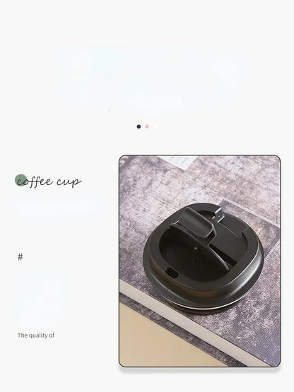 Stainless Steel Thermal Travel Coffee Cup – 380/510ml Vacuum Insulated Leak-Proof Mug for Hot & Cold Drinks