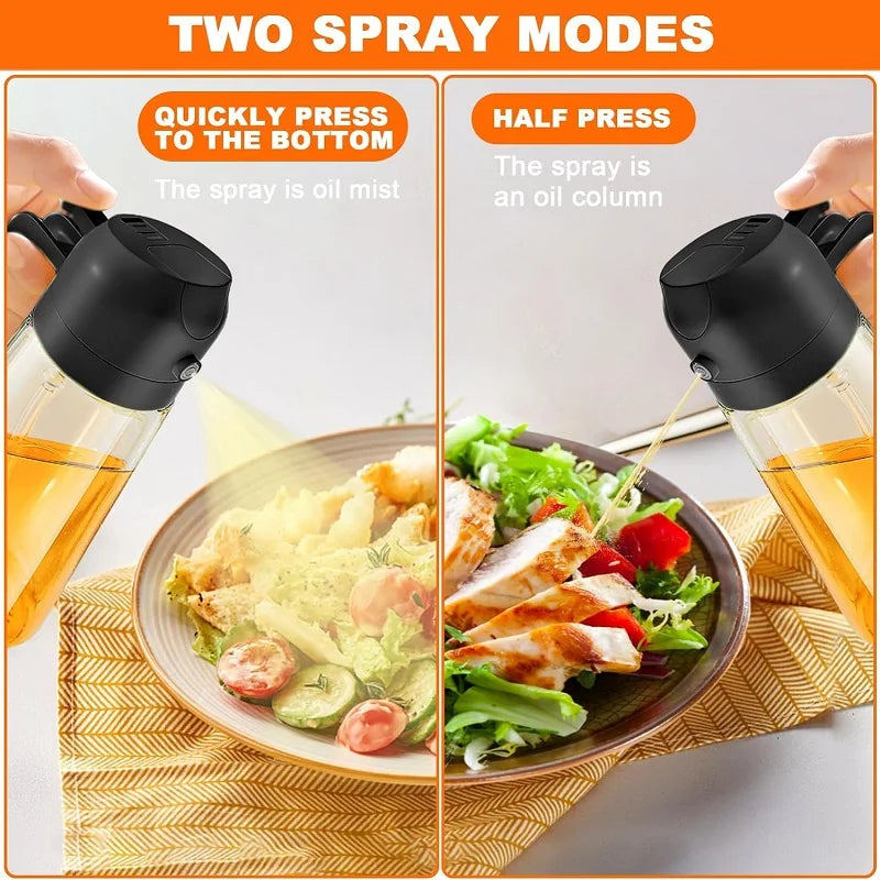 Woobrice 2-in-1 Oil & Sauce Spray Bottle – 500ml