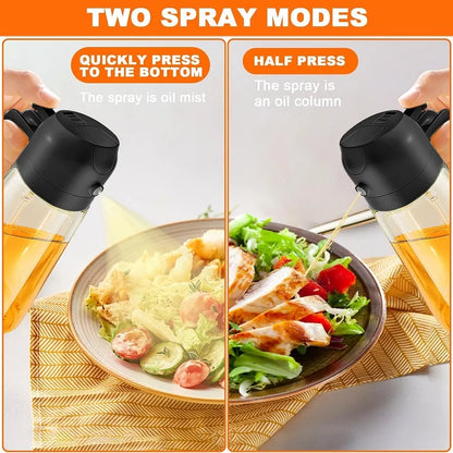Woobrice 2-in-1 Oil & Sauce Spray Bottle – 500ml