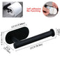 No-Drill Stainless Steel Toilet Paper Holder – Self-Adhesive Bathroom Tissue & Towel Dispenser for Home & Kitchen