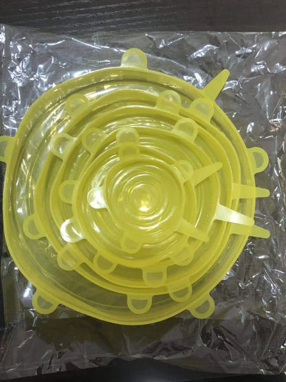 Reusable Silicone Stretch Lids – Fresh-Keeping, Airtight, Leakproof Food Covers