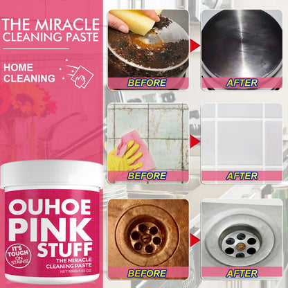 Miracle Cleaning Paste – Heavy Oil Stain Remover | Gentle Formula for Kitchen, Bathroom & Cookware