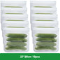 Reusable PEVA Ziplock Storage Bags – BPA-Free, Leak-Proof Freezer & Lunch Bags (1/5/10 Pcs)