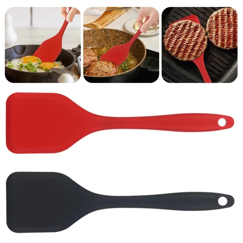 Silicone Cooking Leakage Spatula Dense Shovel Fried FishOmelette Shovel Non-stick Spatula Kitchen Cooking Tools