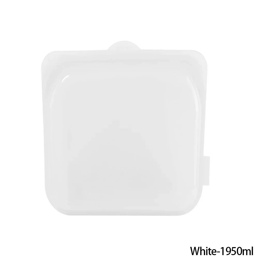Reusable Silicone Stand-Up Zip Bag – Leakproof Fresh-Keeping Food Storage Bag