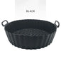Reusable Silicone Air Fryer Liner Pot – Non-Stick, Heat-Resistant, Food-Safe Air Fryer Basket Accessory