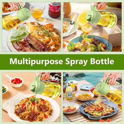 Woobrice 2-in-1 Oil & Sauce Spray Bottle – 500ml