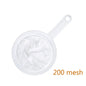 120/200/400 Mesh Ultra-Fine Nylon Kitchen Strainer – Plastic Sieve Filter Spoon for Soy Milk, Coffee, Yogurt & Juice