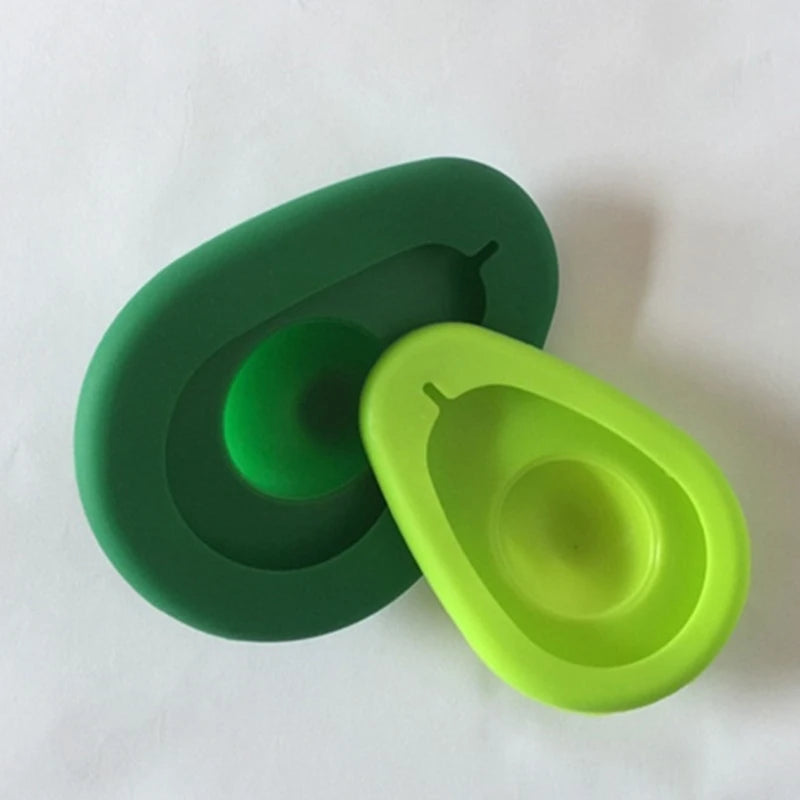 Portable Silicone Avocado Saver Covers – Fresh-Keeping Seal Lids for Fruit Preservation & Kitchen Organization