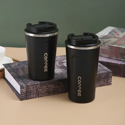 Stainless Steel Smart Temperature Display Coffee Tumbler – 380ml / 510ml Portable Vacuum Thermos Cup