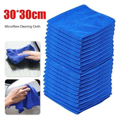 Microfiber Cleaning Towels – Ultra-Absorbent Car Wash, Polishing & Home Cleaning Cloths (1–20 PCS)