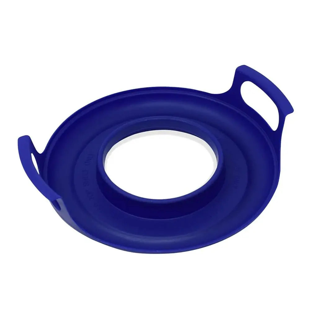 Heat-Resistant Microwave Plate & Bowl Holder – Food-Grade PP Tray with Handle for Carrying Hot Dishes