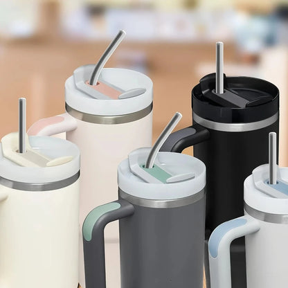 30cm Reusable Stainless Steel Drinking Straw – Extra Long Silver Straw for Smoothies, Cocktails & Tall Glasses