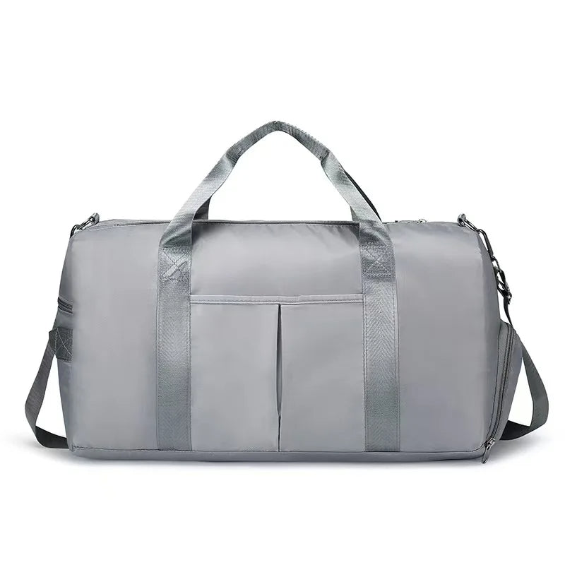 High-quality 40L Large-capacity Waterproof Travel Duffel Bag Wholesale pink Rectangular Men and Women Gym Luggage Bag for Sports